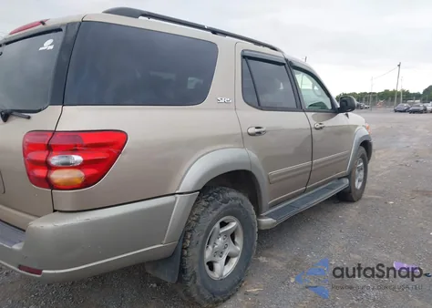 2001 Toyota Sequoia Sr5 V8 из США, поврежденный, VIN 5TDBT44A31S034622